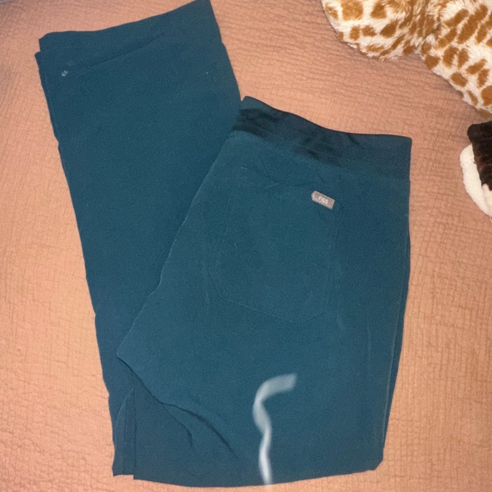 Figs Caribbean blue scrub pants